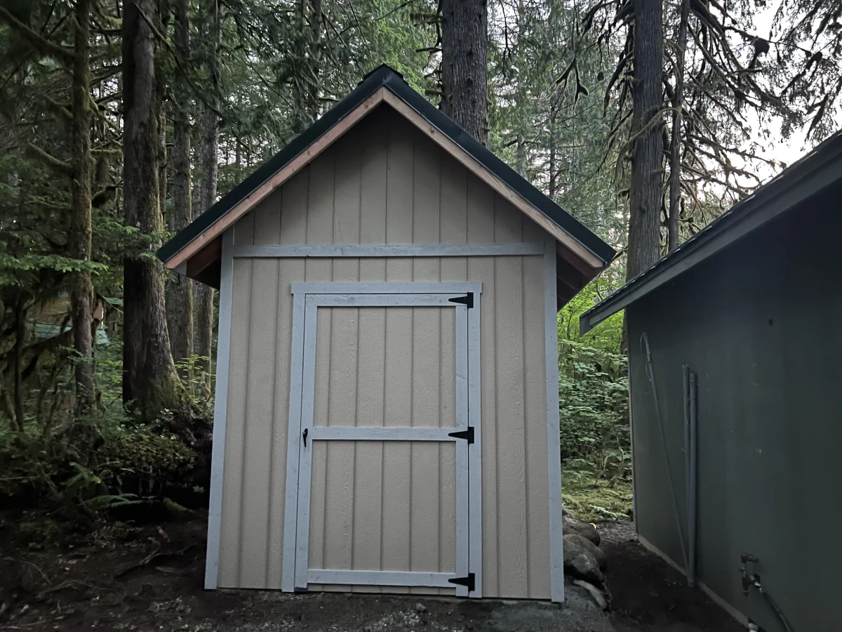 8x8 Utility Shed – Snow-Load Design